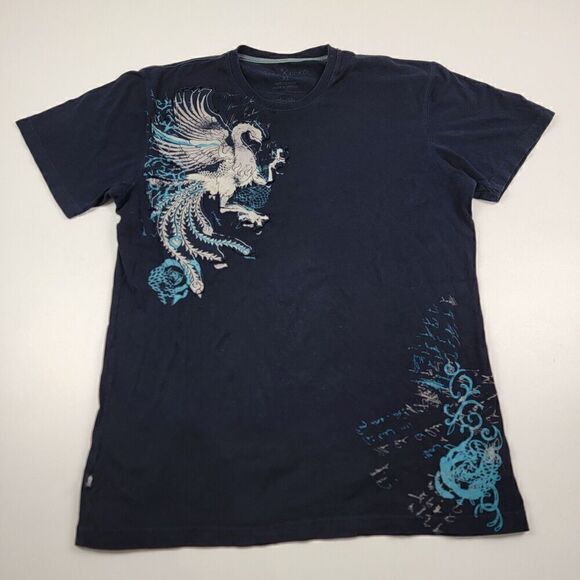 Vintage Y2K Marc Ecko Graphic T Shirt Mens Size XL Dragon Grunge Skate Hip Hop - Picture 1 of 9